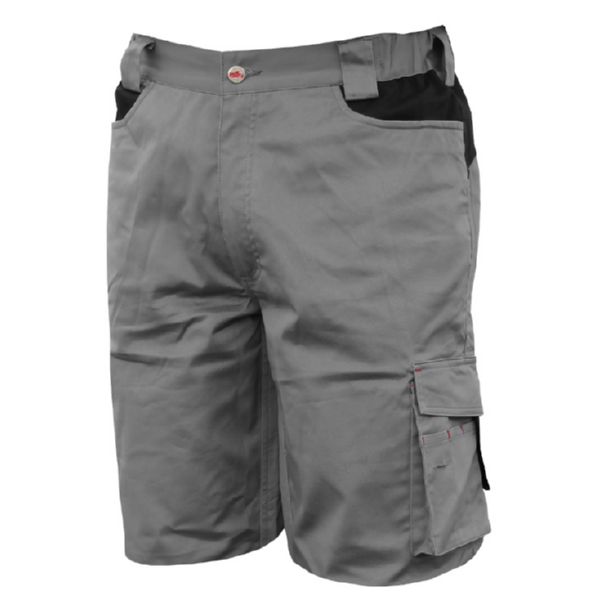 BERMUDA MULTIBOLSILLOS STRETCH GRIS