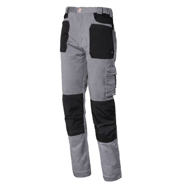 PANTALÓN MULTIBOLSILLOS STRETCH GRIS