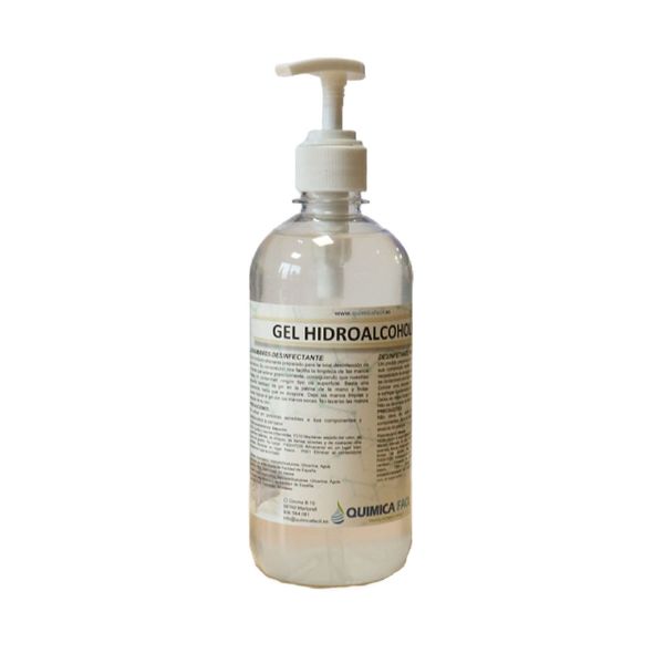 GEL HIDROALCOHOLICO ANTISEPTICO C/DOSIFICADOR 1Lt. QUIMICA FACIL